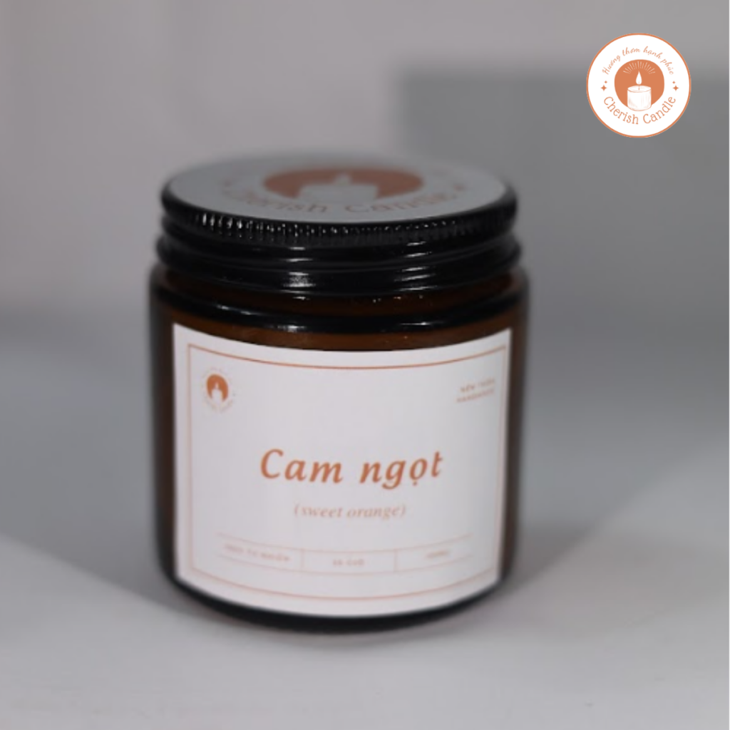 nến thơm hương cam ngọt